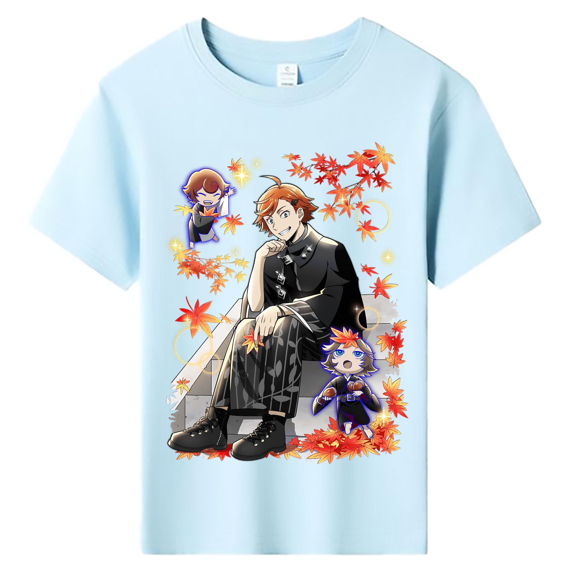 （画像用） 文豪ストレイドッグス Bungo Stray Dogs 綿100％キッズTシャツ（フロントプリント）